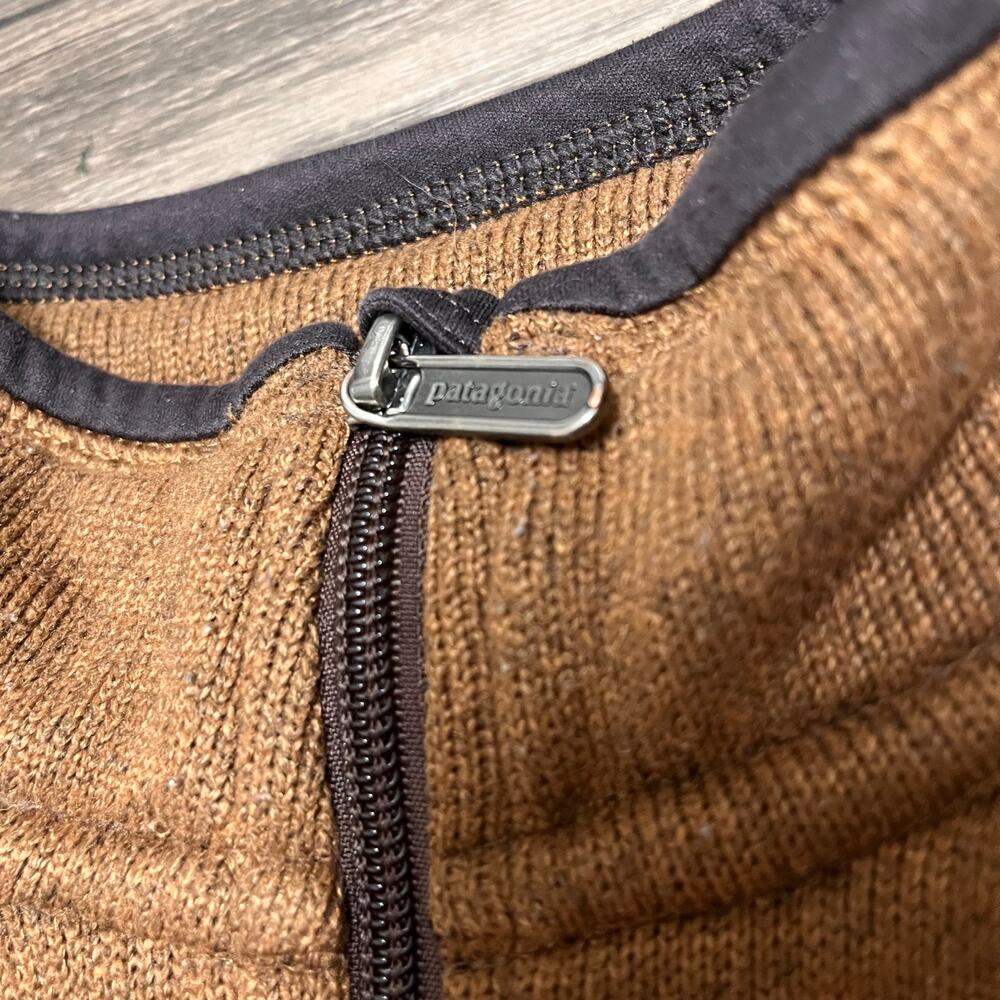 Patagonia Better Sweater Full Zip Fleece Jacket Brown XS Sleeve Pocket Gorpcore - Picture 5 of 10